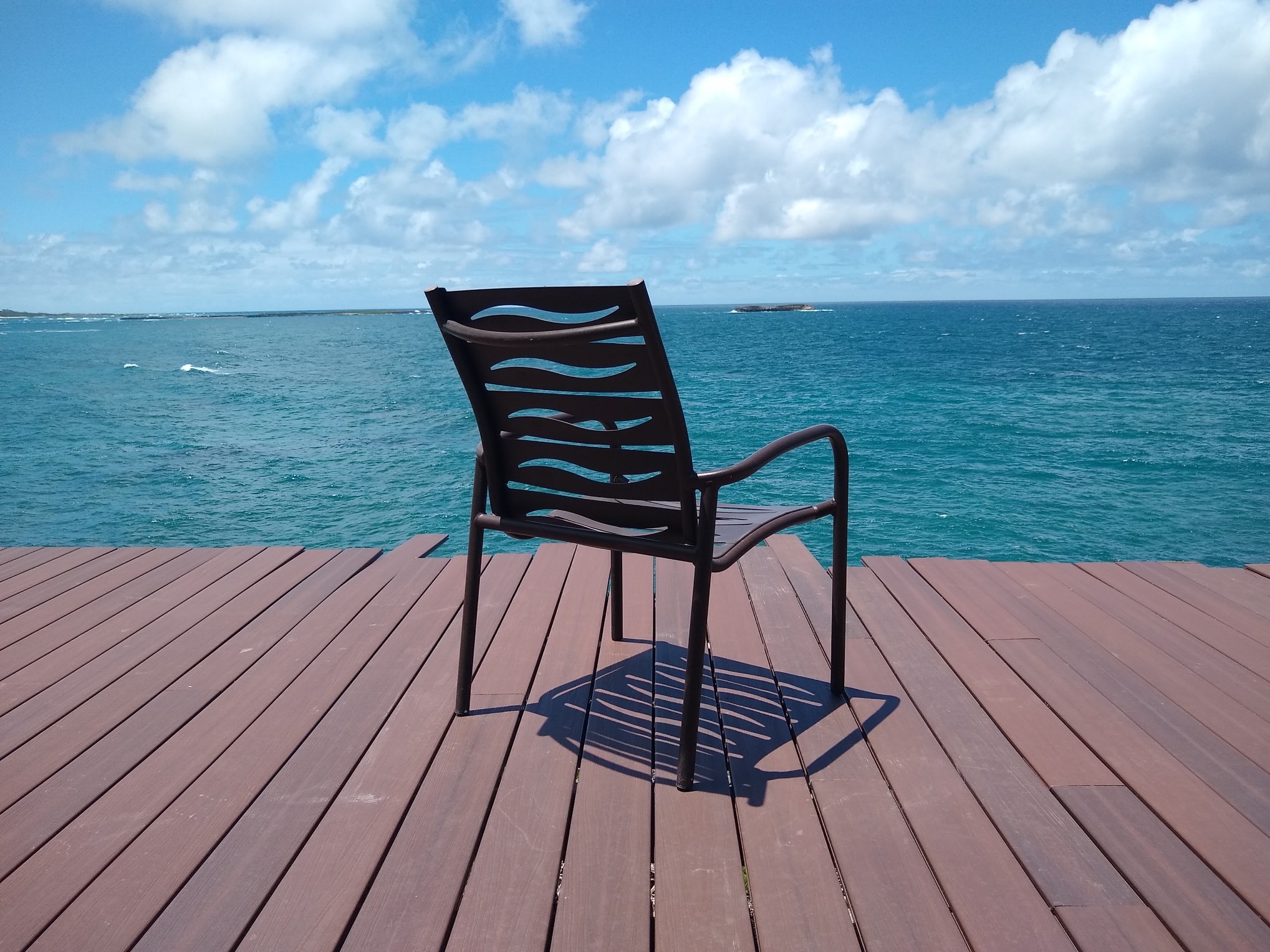 The Ocean Suite — oceanfront deck